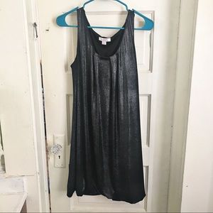 Silver Tank Top Dress
